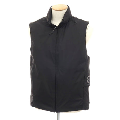 【新品】シーピーカンパニー C.P.Company PERTEX PRIMALOFT ナイロン スタンドカラー ジップアップ 中綿入り ベスト ブルゾン ブラック【サイズS】【 状態ランクN 】【 メンズ 】