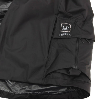 【新品】シーピーカンパニー C.P.Company PERTEX PRIMALOFT ナイロン スタンドカラー ジップアップ 中綿入り ベスト ブルゾン ブラック【サイズS】【 状態ランクN 】【 メンズ 】