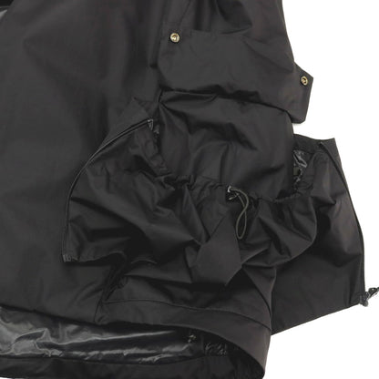 【新品】シーピーカンパニー C.P.Company PERTEX PRIMALOFT ナイロン スタンドカラー ジップアップ 中綿入り ベスト ブルゾン ブラック【サイズS】【 状態ランクN 】【 メンズ 】