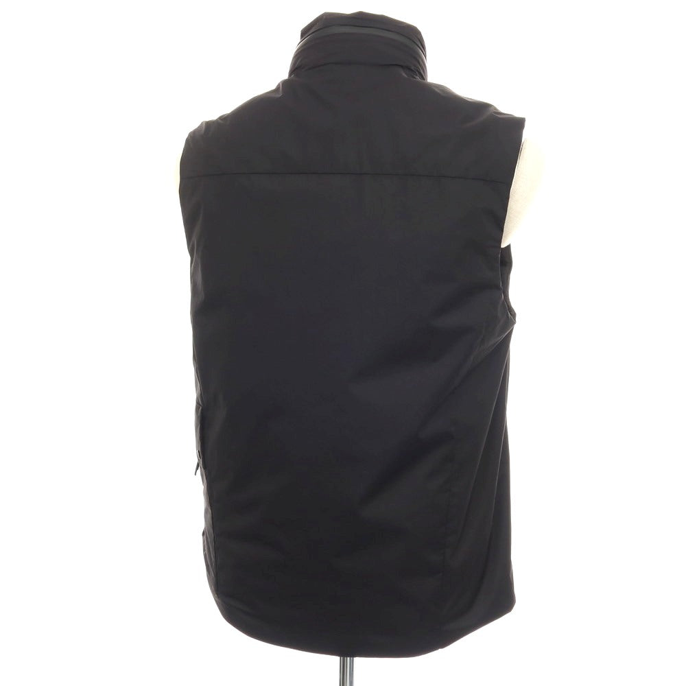 【新品】シーピーカンパニー C.P.Company PERTEX PRIMALOFT ナイロン スタンドカラー ジップアップ 中綿入り ベスト ブルゾン ブラック【サイズM】【 状態ランクN 】【 メンズ 】[APD]
