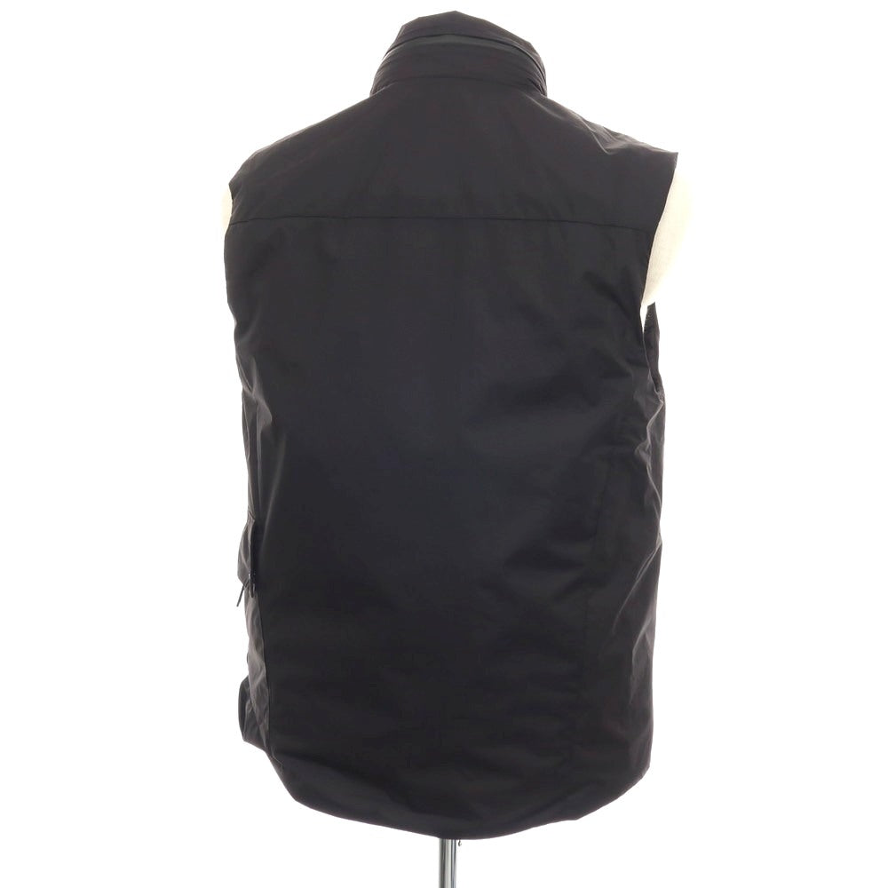 【新品】シーピーカンパニー C.P.Company PERTEX PRIMALOFT ナイロン スタンドカラー ジップアップ 中綿入り ベスト ブルゾン ブラック【サイズL】【 状態ランクN 】【 メンズ 】[APD]
