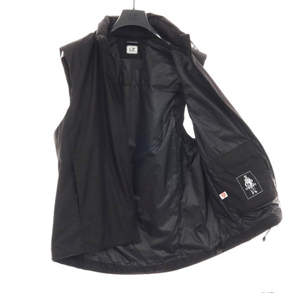 【新品】シーピーカンパニー C.P.Company PERTEX PRIMALOFT ナイロン スタンドカラー ジップアップ 中綿入り ベスト ブルゾン ブラック【サイズXL】【 状態ランクN 】【 メンズ 】