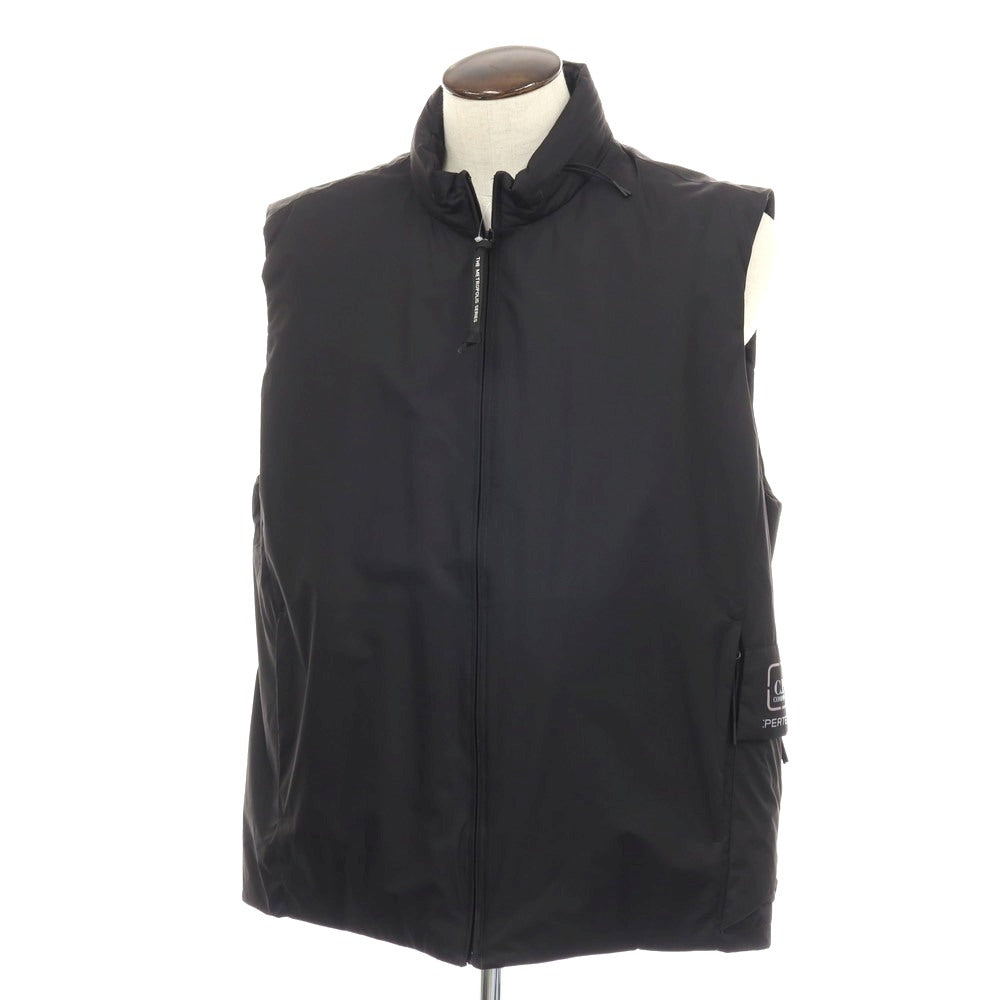 【新品】シーピーカンパニー C.P.Company PERTEX PRIMALOFT ナイロン スタンドカラー ジップアップ 中綿入り ベスト ブルゾン ブラック【サイズXXL】【 状態ランクN 】【 メンズ 】