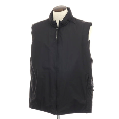 【新品】シーピーカンパニー C.P.Company PERTEX PRIMALOFT ナイロン スタンドカラー ジップアップ 中綿入り ベスト ブルゾン ブラック【サイズXXL】【 状態ランクN 】【 メンズ 】