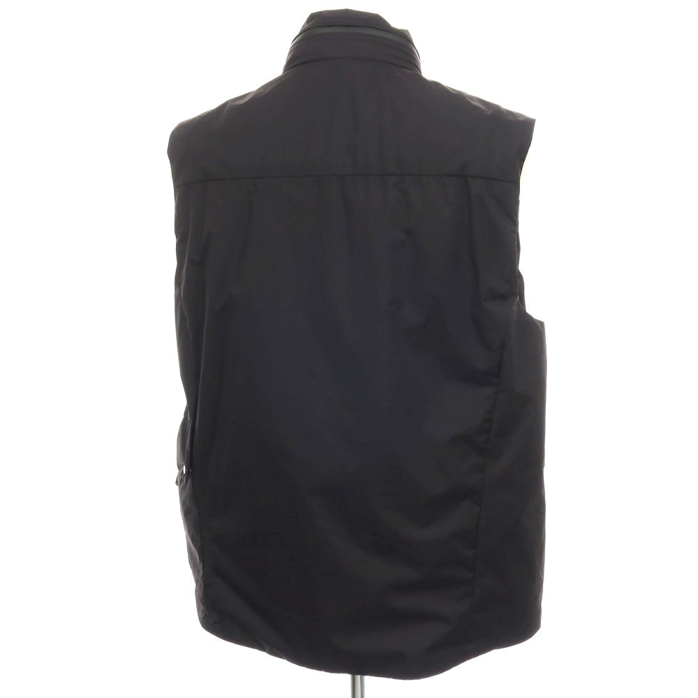 【新品】シーピーカンパニー C.P.Company PERTEX PRIMALOFT ナイロン スタンドカラー ジップアップ 中綿入り ベスト ブルゾン ブラック【サイズXXL】【 状態ランクN 】【 メンズ 】[APD]