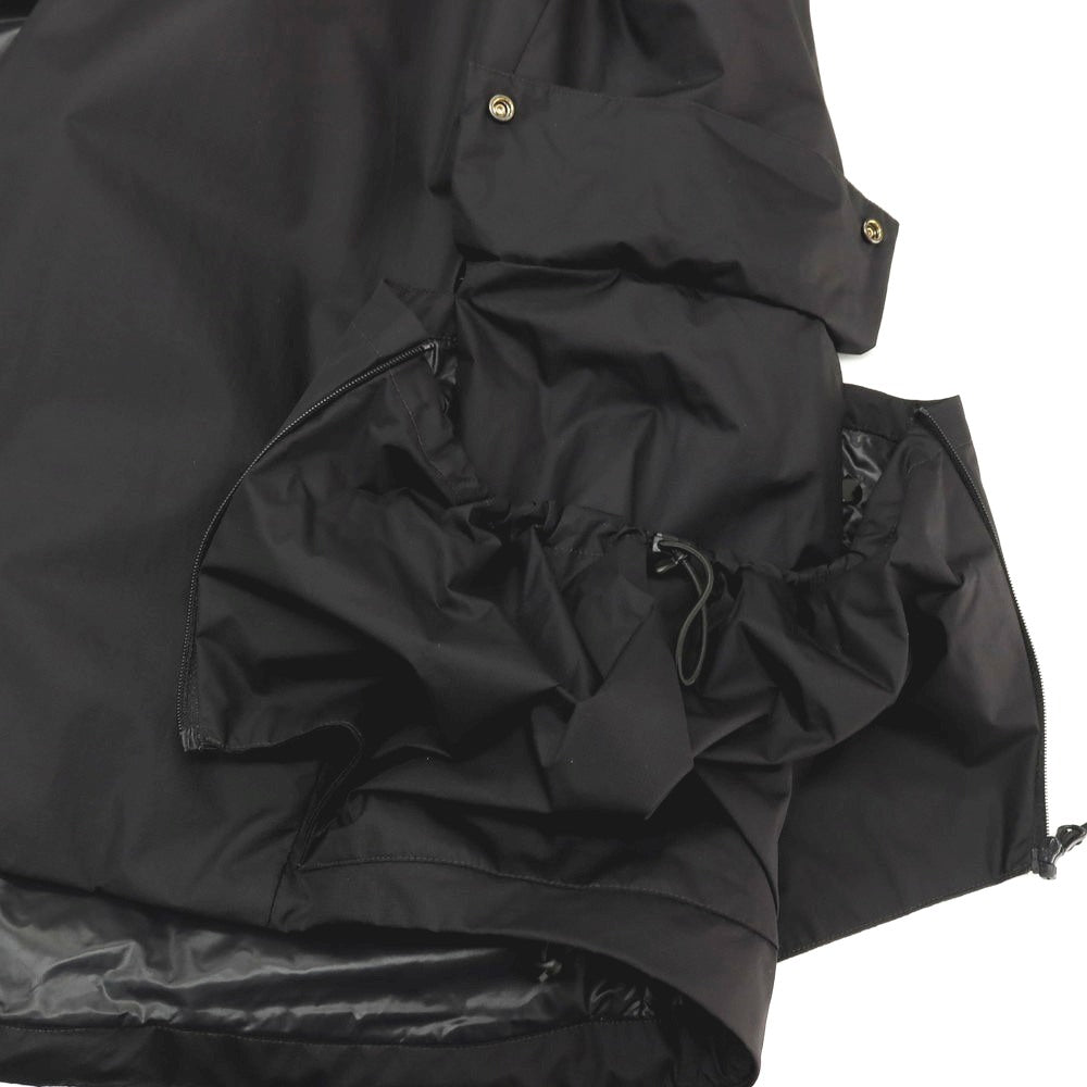 【新品】シーピーカンパニー C.P.Company PERTEX PRIMALOFT ナイロン スタンドカラー ジップアップ 中綿入り ベスト ブルゾン ブラック【サイズXXL】【 状態ランクN 】【 メンズ 】[APD]