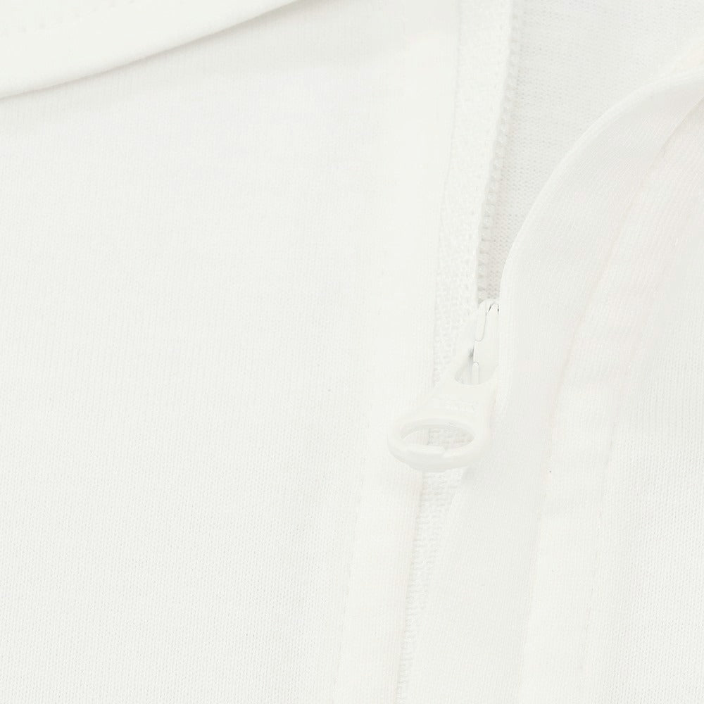【新品アウトレット】シーピーカンパニー C.P.Company コットン ジップ 半袖ポロシャツ ホワイト【 S 】【 状態ランクN- 】【 メンズ 】[APD]