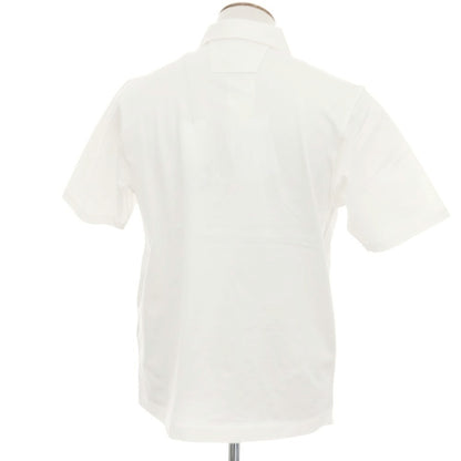 【新品アウトレット】シーピーカンパニー C.P.Company コットン ジップ 半袖ポロシャツ ホワイト【サイズM】【 状態ランクN- 】【 メンズ 】