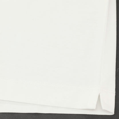 【新品アウトレット】シーピーカンパニー C.P.Company コットン ジップ 半袖ポロシャツ ホワイト【サイズM】【 状態ランクN- 】【 メンズ 】