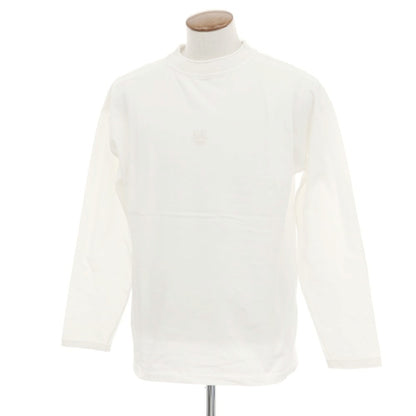 【新品】シーピーカンパニー C.P.Company BOX FIT コットン モックネック 長袖Ｔシャツ ホワイト【サイズM】【 状態ランクN 】【 メンズ 】