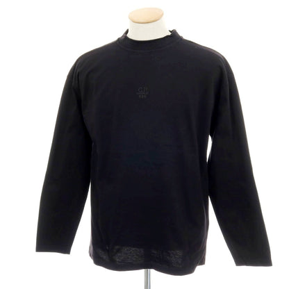 【新品】シーピーカンパニー C.P.Company BOX FIT コットン モックネック 長袖Ｔシャツ ブラック【サイズS】【 状態ランクN 】【 メンズ 】