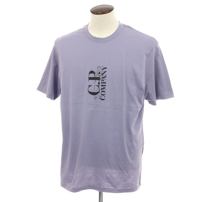 【新品】シーピーカンパニー C.P.Company コットン クルーネック 半袖Ｔシャツ スモークパープル【サイズXL】【 状態ランクN 】【 メンズ 】