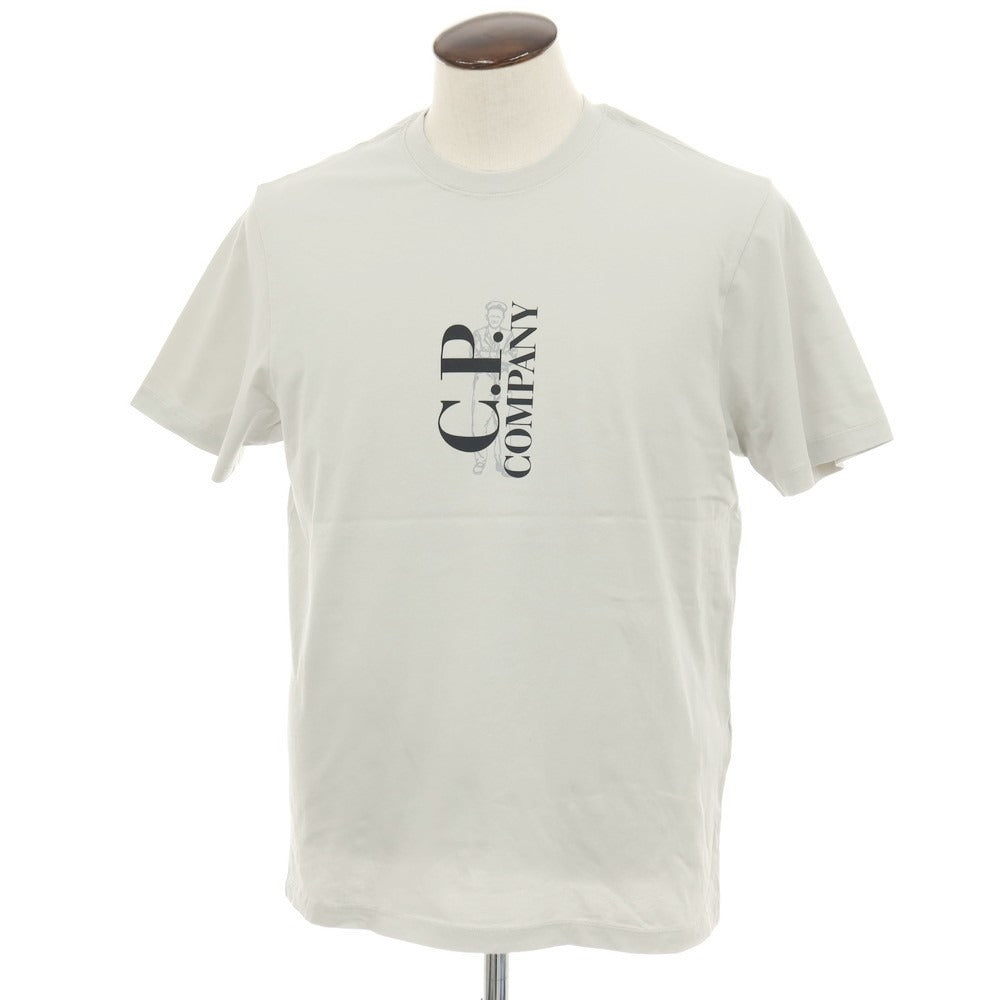 【新品】シーピーカンパニー C.P.Company コットン クルーネック 半袖Ｔシャツ ライトセージ【 L 】【 状態ランクN 】【 メンズ 】[APD]