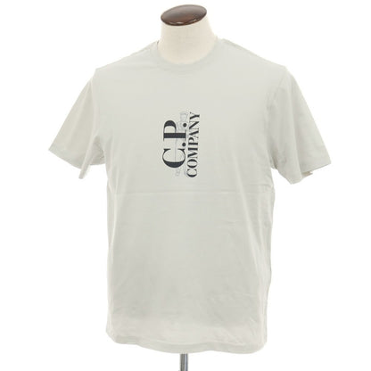 【新品】シーピーカンパニー C.P.Company コットン クルーネック 半袖Ｔシャツ ライトセージ【 L 】【 状態ランクN 】【 メンズ 】[APD]