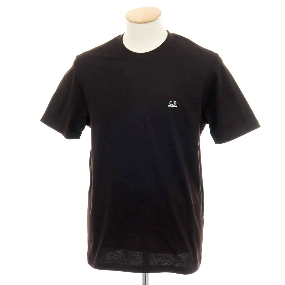 【新品アウトレット】シーピーカンパニー C.P.Company コットン クルーネック 半袖Ｔシャツ ブラック【 サイズS 】【 状態ランクN- 】【 メンズ 】 [BPD]