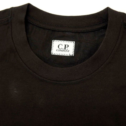 【新品アウトレット】シーピーカンパニー C.P.Company コットン クルーネック 半袖Ｔシャツ ブラック【サイズS】【 状態ランクN- 】【 メンズ 】