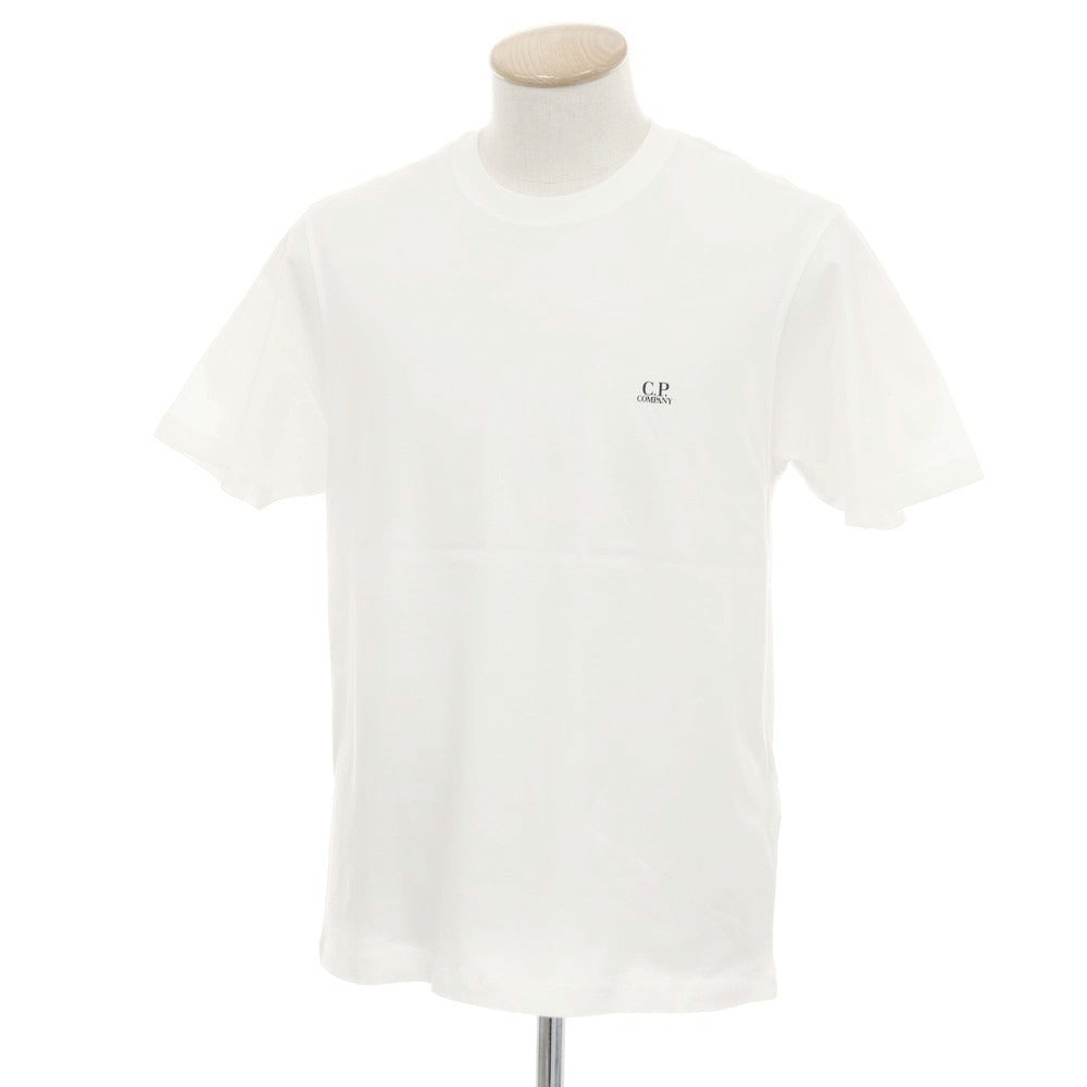 【新品アウトレット】シーピーカンパニー C.P.Company コットン クルーネック 半袖Ｔシャツ ホワイト【サイズS】【 状態ランクN- 】【 メンズ 】