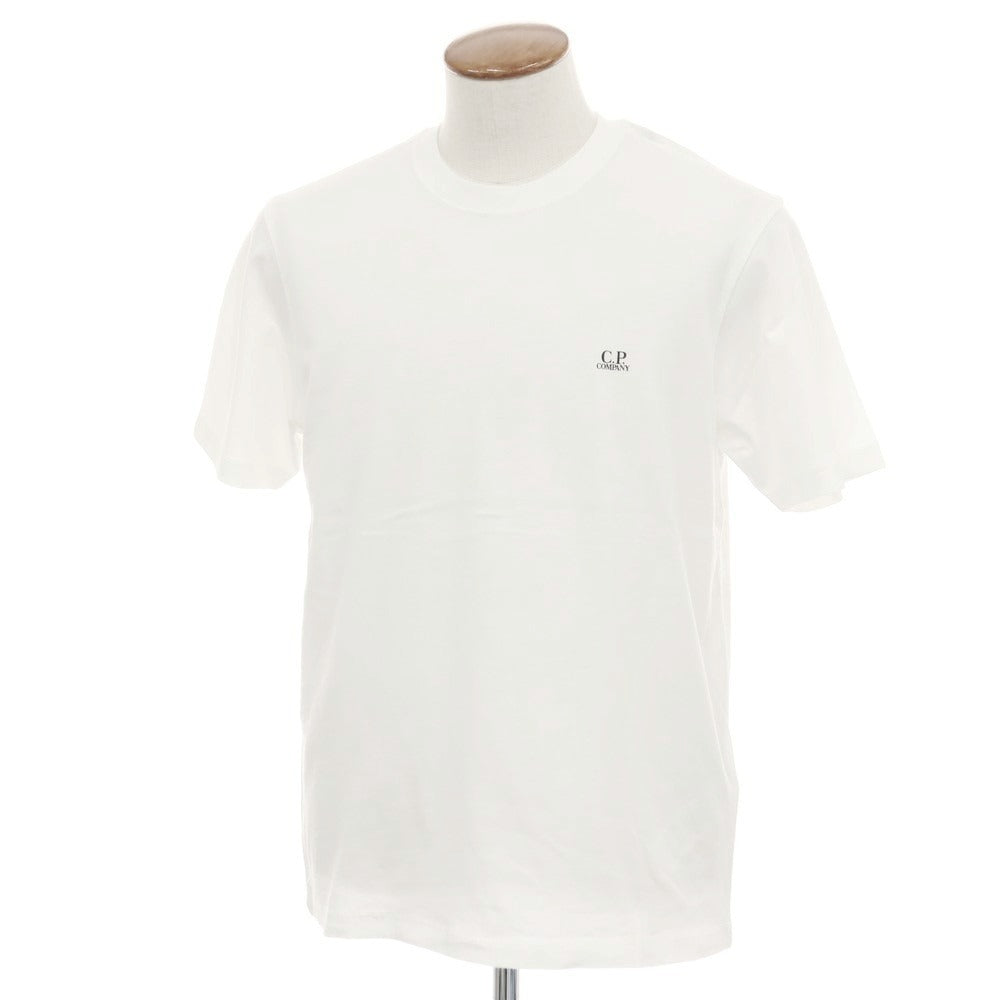 【新品アウトレット】シーピーカンパニー C.P.Company コットン クルーネック 半袖Ｔシャツ ホワイト【サイズM】【 状態ランクN- 】【 メンズ 】