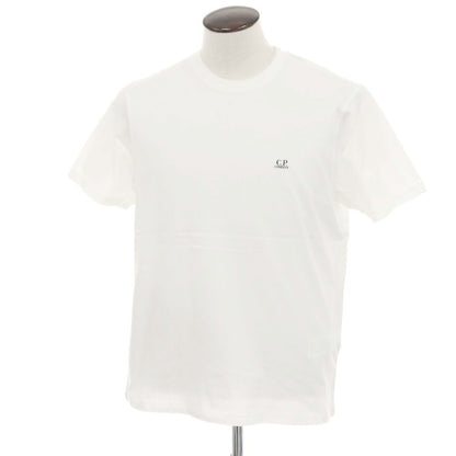 【SALE10%OFF/返品不可】【新品アウトレット】シーピーカンパニー C.P.Company コットン クルーネック 半袖Ｔシャツ ホワイト【 サイズL 】【 状態ランクN- 】【 メンズ 】 [APD]