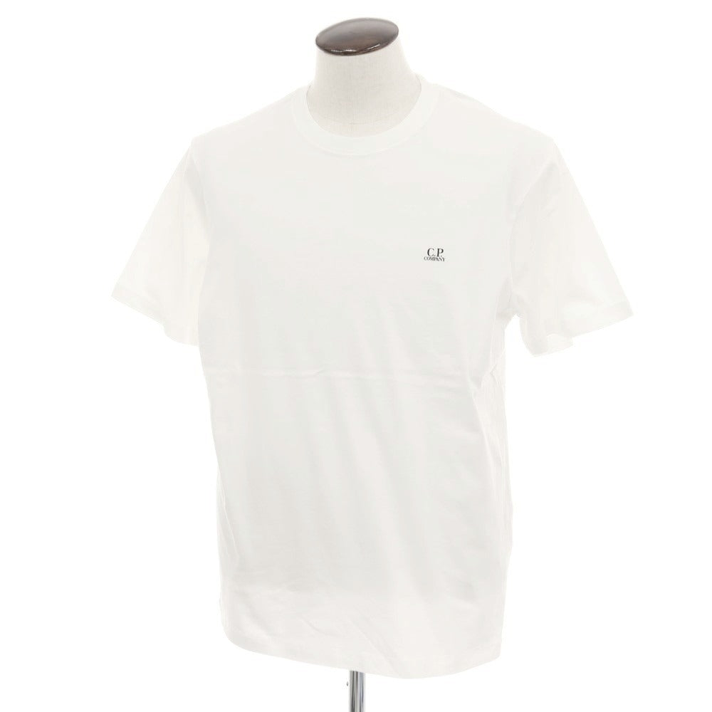 【新品】シーピーカンパニー C.P.Company コットン クルーネック 半袖Ｔシャツ ホワイト【サイズXL】【 状態ランクN 】【 メンズ 】