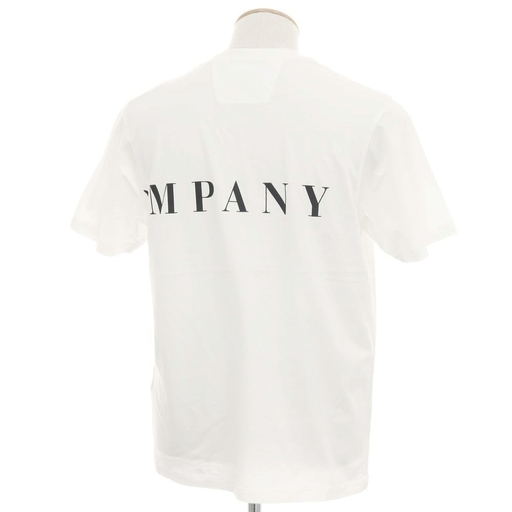 【新品】シーピーカンパニー C.P.Company コットン クルーネック 半袖Ｔシャツ ホワイト【サイズS】【 状態ランクN 】【 メンズ 】[DPD]
