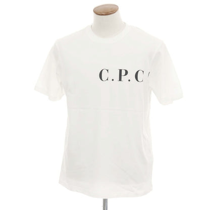 【新品】シーピーカンパニー C.P.Company コットン クルーネック 半袖Ｔシャツ ホワイト【サイズM】【 状態ランクN 】【 メンズ 】
