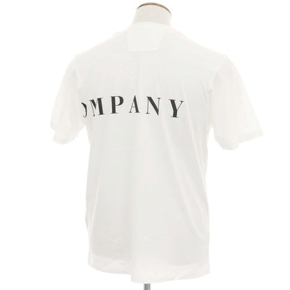 【新品】シーピーカンパニー C.P.Company コットン クルーネック 半袖Ｔシャツ ホワイト【サイズM】【 状態ランクN 】【 メンズ 】