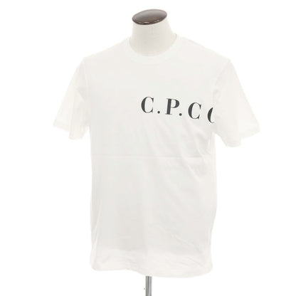 【新品】シーピーカンパニー C.P.Company コットン クルーネック 半袖Ｔシャツ ホワイト【 L 】【 状態ランクN 】【 メンズ 】 []