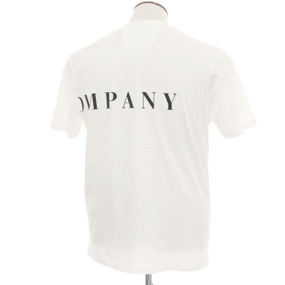 【新品】シーピーカンパニー C.P.Company コットン クルーネック 半袖Ｔシャツ ホワイト【 L 】【 状態ランクN 】【 メンズ 】 []