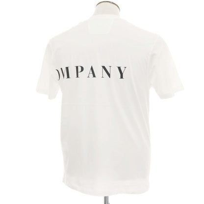 【新品】シーピーカンパニー C.P.Company コットン クルーネック 半袖Ｔシャツ ホワイト【 L 】【 状態ランクN 】【 メンズ 】 []