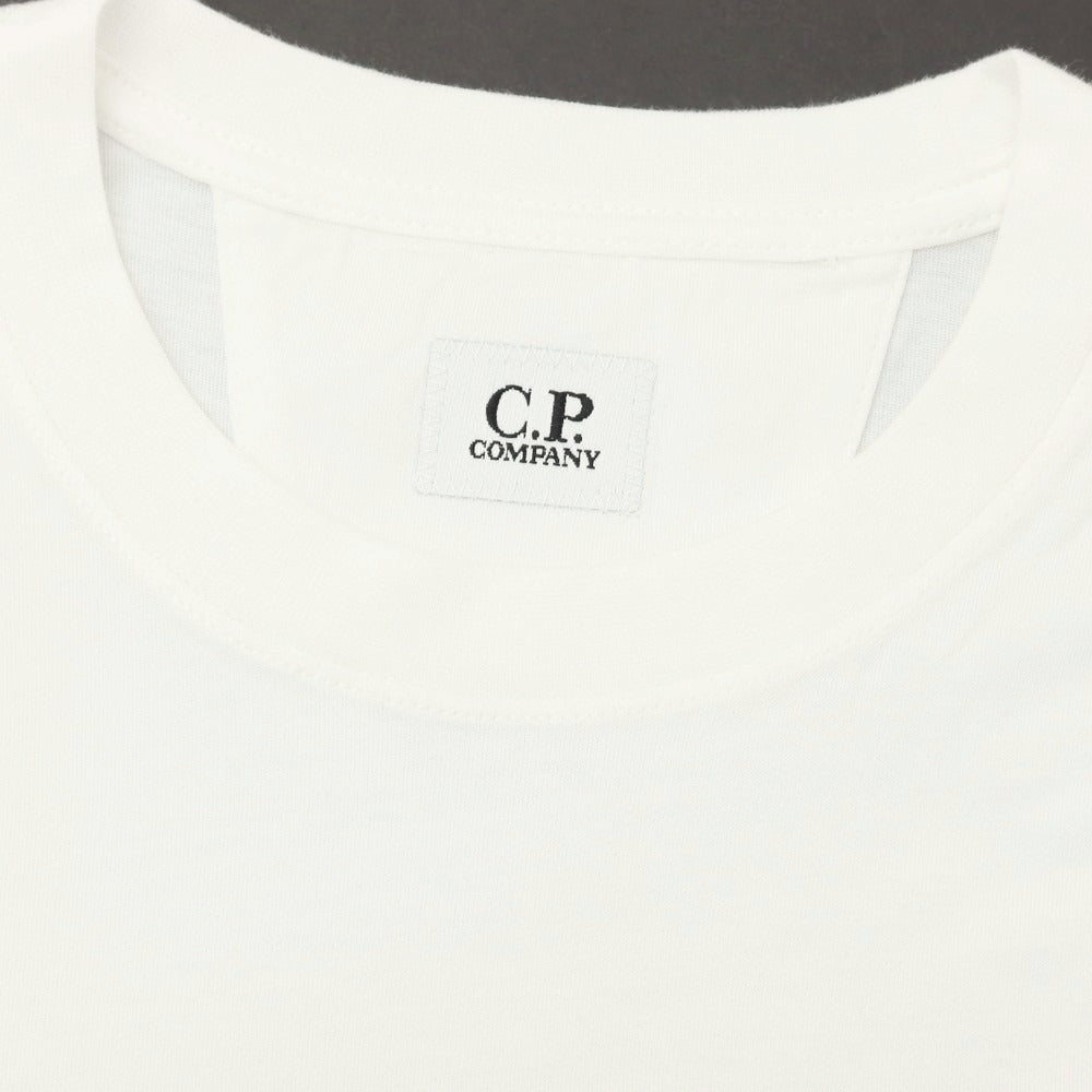 【新品】シーピーカンパニー C.P.Company コットン クルーネック 半袖Ｔシャツ ホワイト【 L 】【 状態ランクN 】【 メンズ 】 []