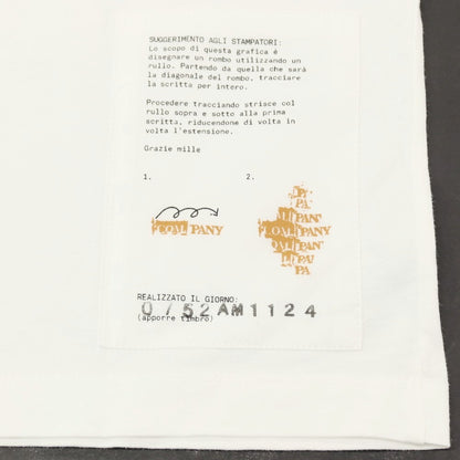 【新品】シーピーカンパニー C.P.Company コットン クルーネック 半袖Ｔシャツ ホワイト【サイズL】【 状態ランクN 】【 メンズ 】