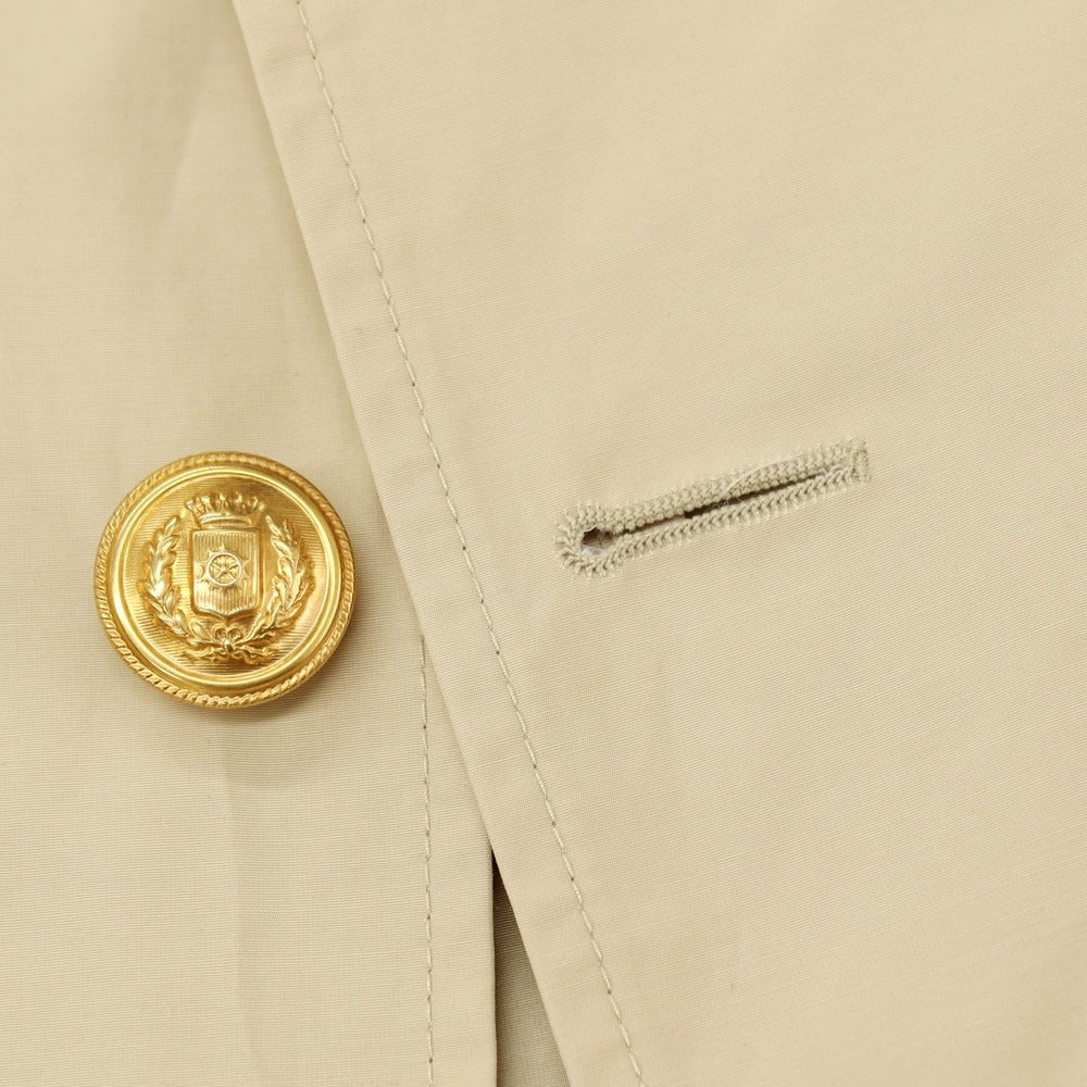 【新品】ラルディーニ LARDINI ポリエステルコットン フーデッドコート ベージュ【サイズ46】【 状態ランクN 】【 メンズ 】