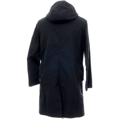 【新品アウトレット】ラルディーニ LARDINI ポリエステルコットン フーデッドコート ブラック【サイズ46】【 状態ランクN- 】【 メンズ 】