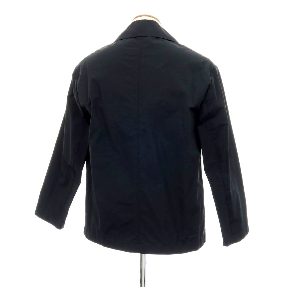 【新品アウトレット】ラルディーニ LARDINI ポリエステルコットン ピーコート ブラック【サイズ46】【 状態ランクN- 】【 メンズ 】