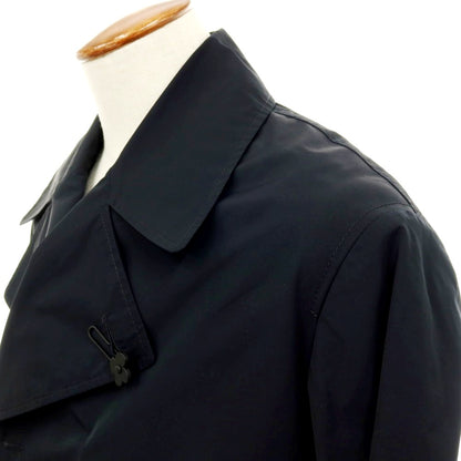 【新品】ラルディーニ LARDINI ポリエステルコットン ピーコート ブラック【サイズ46】【 状態ランクN 】【 メンズ 】