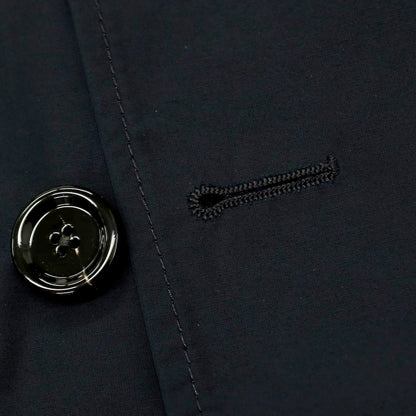 【新品】ラルディーニ LARDINI ポリエステルコットン ピーコート ブラック【サイズ46】【 状態ランクN 】【 メンズ 】