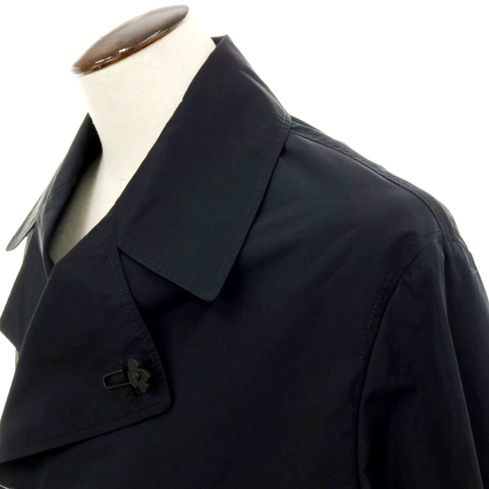 【新品】ラルディーニ LARDINI ポリエステルコットン ピーコート ブラック【サイズ50】【 状態ランクN 】【 メンズ 】[DPD]