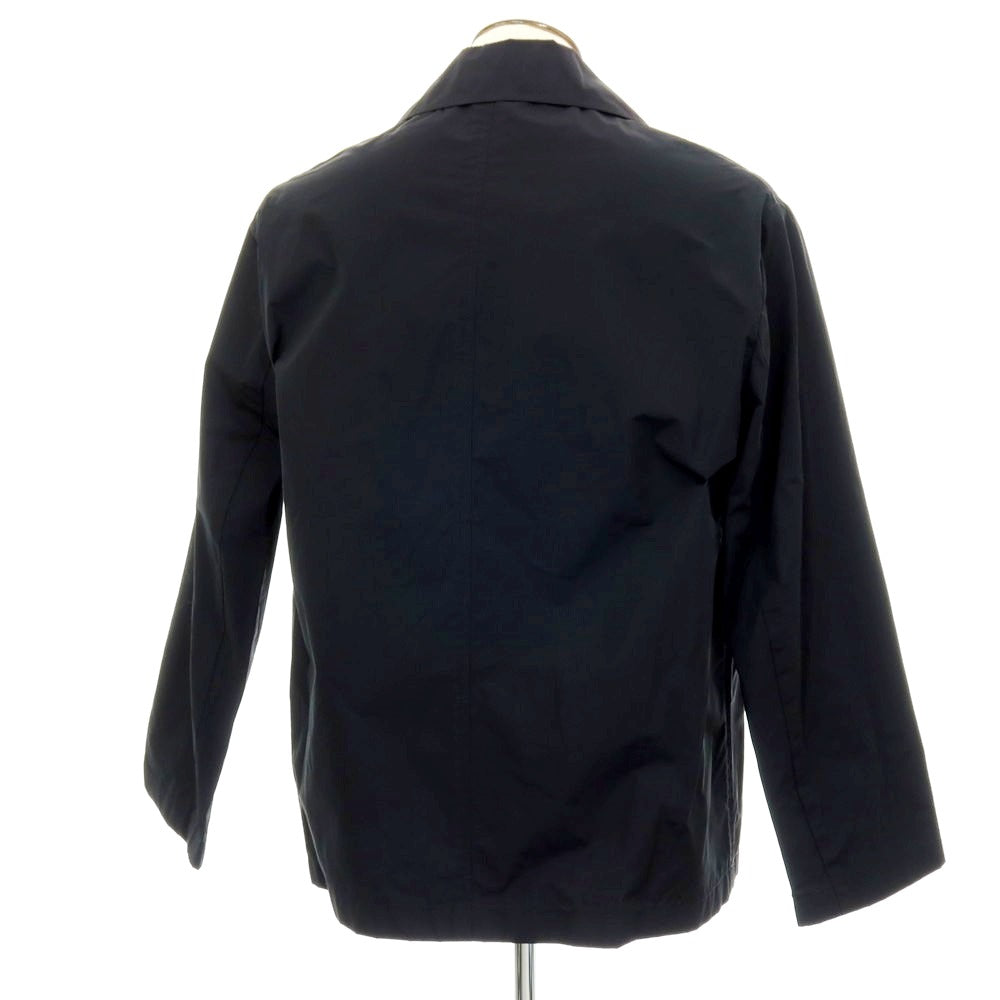 【新品】ラルディーニ LARDINI ポリエステルコットン ピーコート ブラック【サイズ50】【 状態ランクN 】【 メンズ 】[DPD]