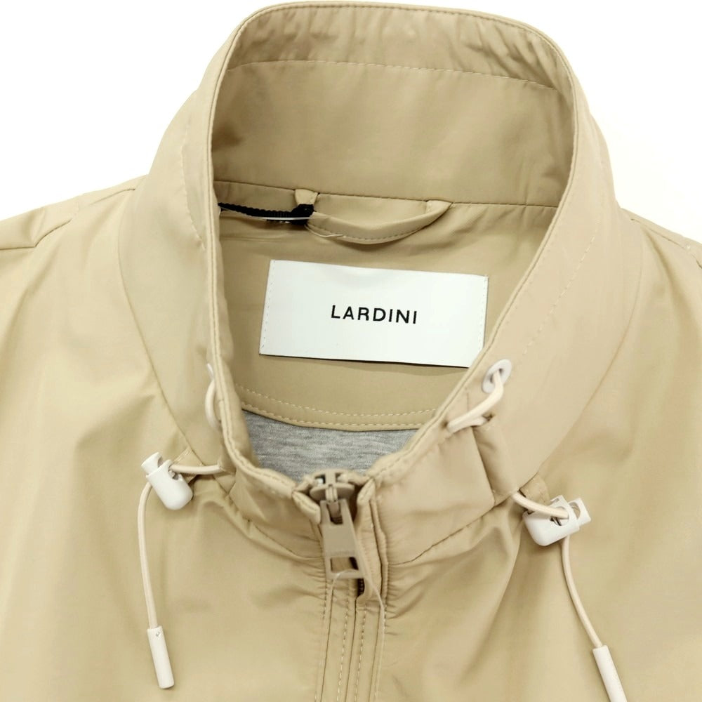 【新品アウトレット】ラルディーニ LARDINI コットンポリエステル スタンドカラージップアップベスト ベージュ【サイズ46】【 状態ランクN- 】【 メンズ 】