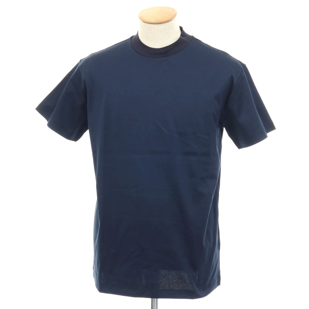 【新品】ラルディーニ LARDINI コットン 半袖Ｔシャツ ネイビー【サイズS】【 状態ランクN 】【 メンズ 】[CPD]