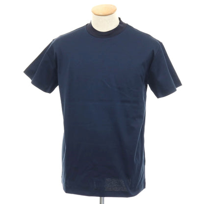 【新品】ラルディーニ LARDINI コットン 半袖Ｔシャツ ネイビー【サイズS】【 状態ランクN 】【 メンズ 】