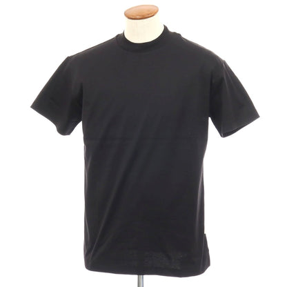 【新品】ラルディーニ LARDINI コットン 半袖Ｔシャツ ブラック【サイズM】【 状態ランクN 】【 メンズ 】