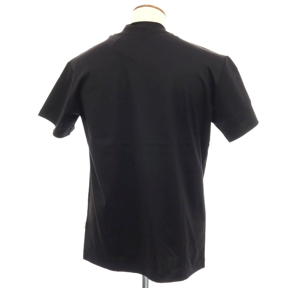 【新品】ラルディーニ LARDINI コットン 半袖Ｔシャツ ブラック【サイズM】【 状態ランクN 】【 メンズ 】