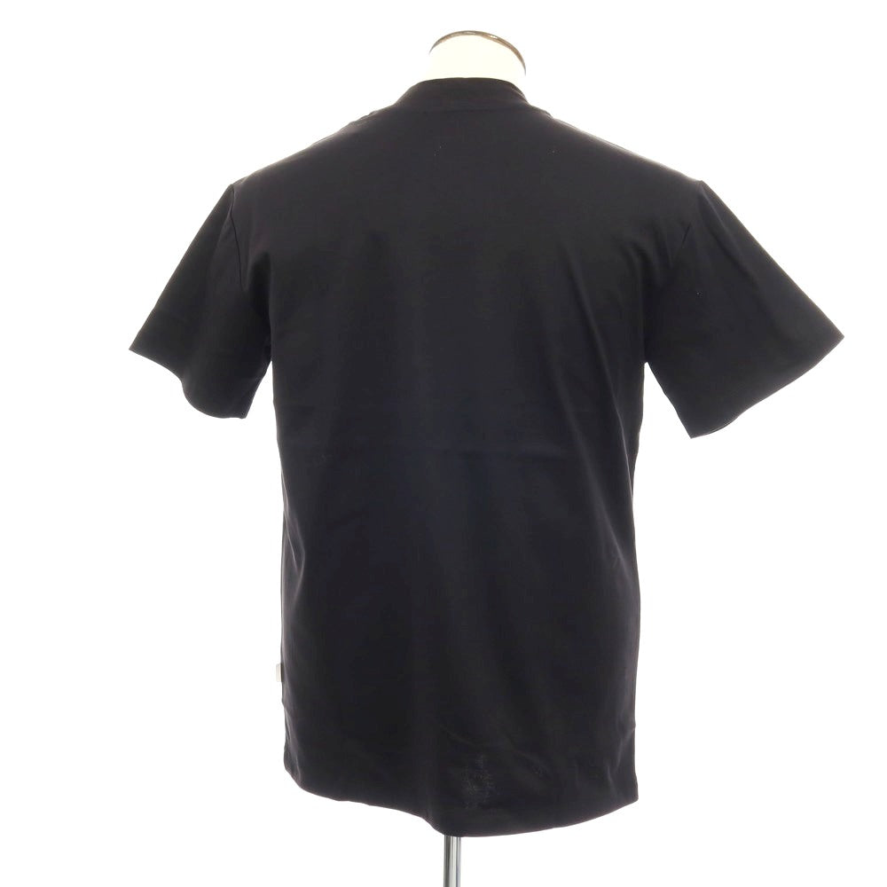 【新品】ラルディーニ LARDINI コットン 半袖Ｔシャツ ブラック【サイズL】【 状態ランクN 】【 メンズ 】[CPD]