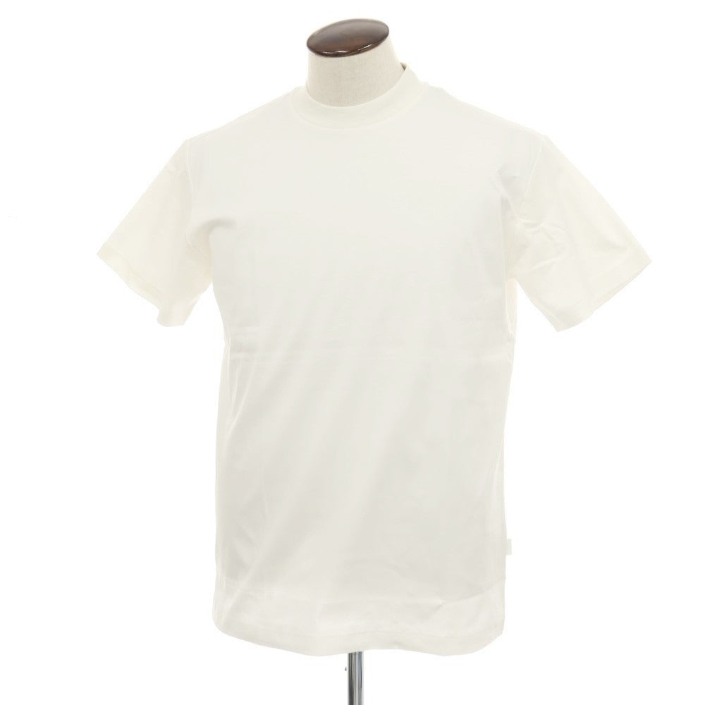 【新品】ラルディーニ LARDINI コットン 半袖Ｔシャツ ホワイト【 サイズL 】【 状態ランクN 】【 メンズ 】 [BPD]