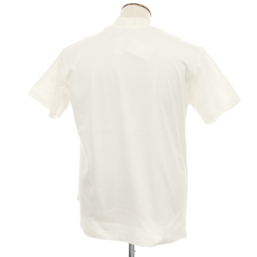 【新品】ラルディーニ LARDINI コットン 半袖Ｔシャツ ホワイト【サイズXL】【 状態ランクN 】【 メンズ 】[DPD]