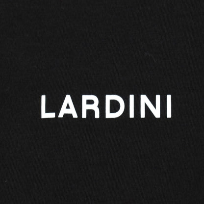 【新品】ラルディーニ LARDINI コットン クルーネック 半袖Ｔシャツ ブラック【サイズM】【 状態ランクN 】【 メンズ 】