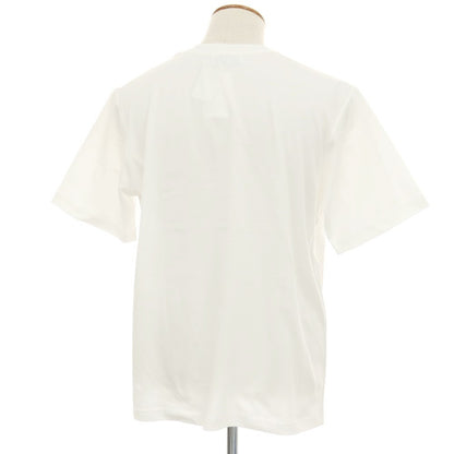 【新品】ラルディーニ LARDINI コットン クルーネック 半袖Ｔシャツ ホワイト【サイズM】【 状態ランクN 】【 メンズ 】