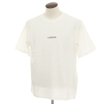 【新品】ラルディーニ LARDINI コットン クルーネック 半袖Ｔシャツ ホワイト【サイズXL】【 状態ランクN 】【 メンズ 】